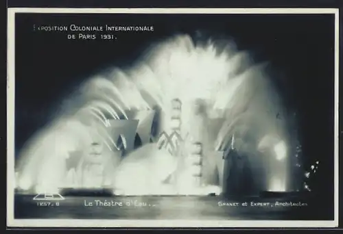 AK Paris, Exposition coloniale internationale 1931, Le Theatre d'Eau
