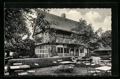 AK Bad Zwischenahn i. Oldbg., Ammerländer Bauernhaus /Spiekerwirtschaft