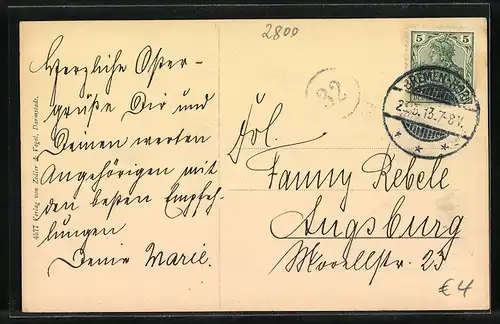 AK Bremen, Rathaus mit Strassenbahn