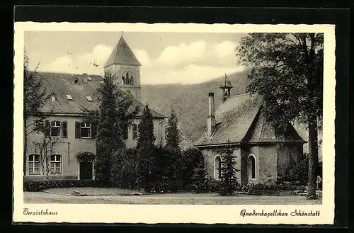 AK Schönstatt, Gnadenkapellchen und Terziatshaus