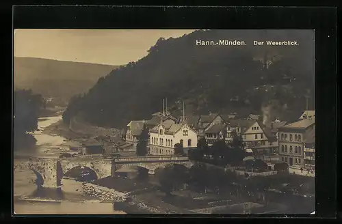 AK Hann.-Münden, Der Weserblick