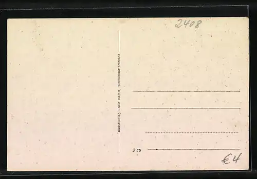 AK Timmendorferstrand, Boot beim Abstossen zur Fahrt