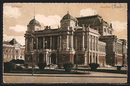 AK Zagreb, Kazaliste, le théatre national