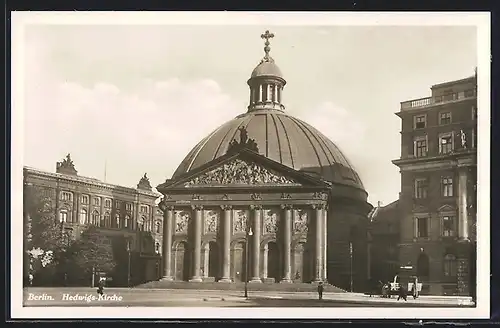 AK Berlin, Hedwigs-Kirche, Behrenstrasse