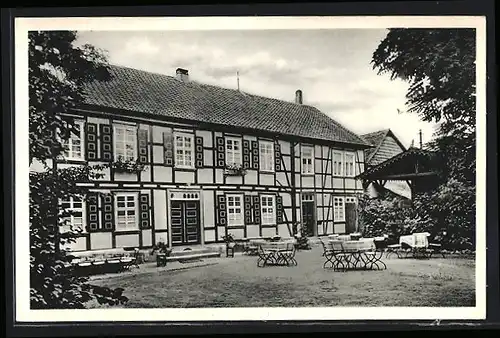 AK Bad Sooden /Allendorf, Felsenkeller-Gaststätten von Willy Bock