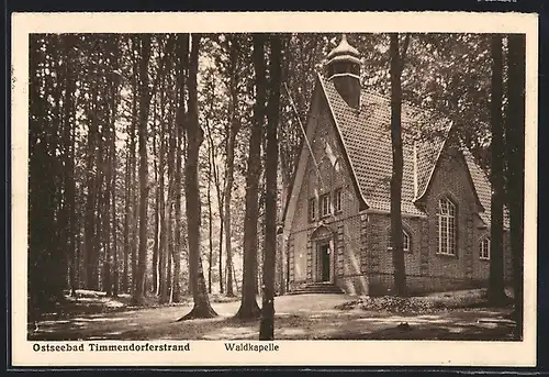 AK Timmendorferstrand, Ostseebad, Waldkapelle