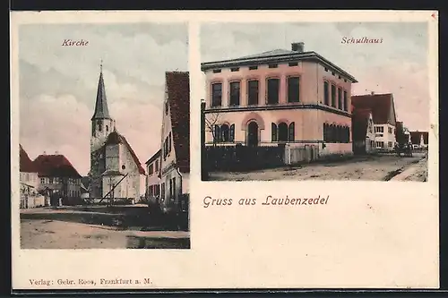AK Laubenzedel, Kirche, Schulhaus