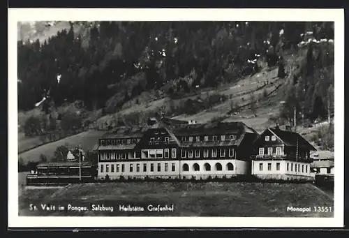 AK Sankt Veit im Pongau, Heilstätte Grafenhof