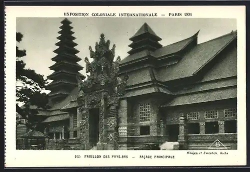 AK Paris, Exposition Coloniale Internationale 1931, Pavillon des Pays-Bas