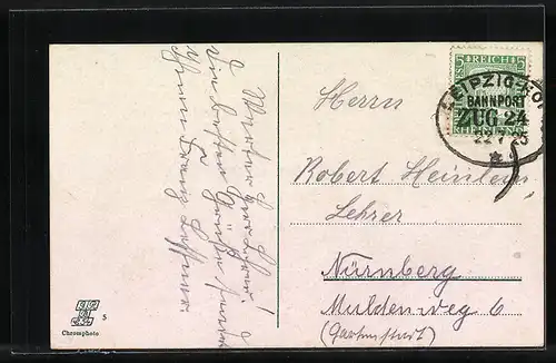 AK Berlin-Tiergarten, Vor dem Reichstagsgebäude