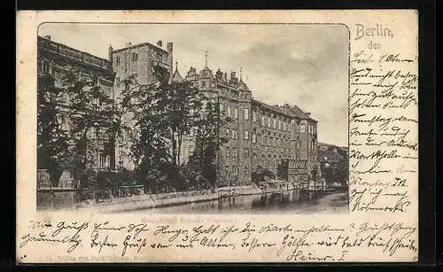 AK Berlin, Königliches Schloss Ostseite