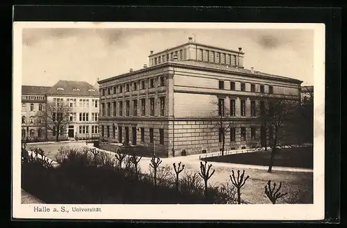 AK Halle a. S., Universität