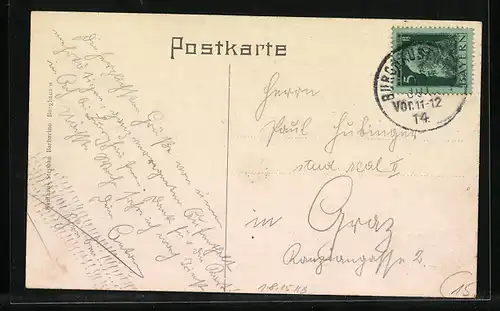 AK Burghausen, Partie im Burghof