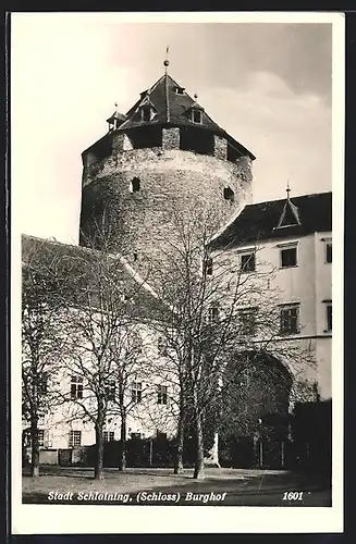 AK Schlaining, Burghof des Schlosses