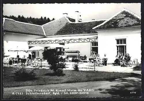 AK Schreibersdorf, DDr. Friedrich M. Kiesel Heim des VAKÖ