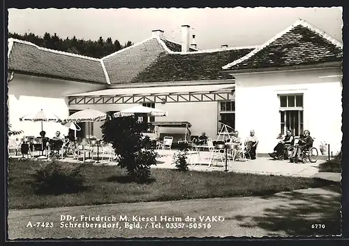 AK Schreibersdorf, DDr. Friedrich M. Kiesel Heim des VAK