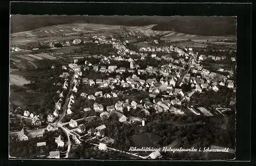 AK Pfalzgrafenweiler i. Schwarzwald, Teilansicht