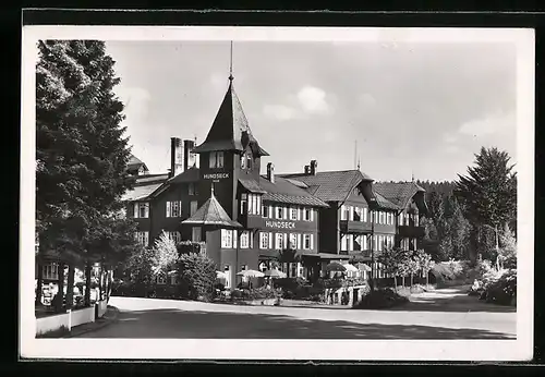 AK Hundseck /Schwarzwald, Blick auf das Kurhaus Hundseck