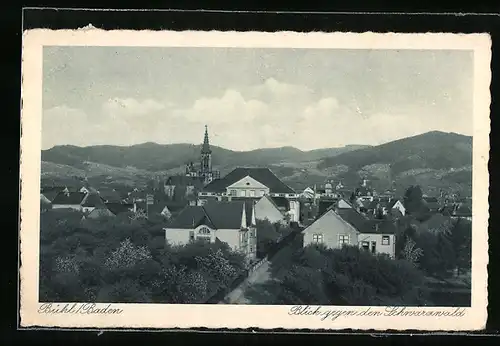 AK Bühl, Blick gegen den Schwarzwald