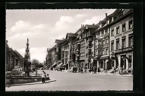 AK Rottweil a. Neckar, Untere Apotheke am Marktplatz