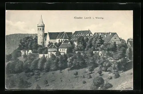 AK Kloster Lorch i. Württbg., Blick auf das Kloster