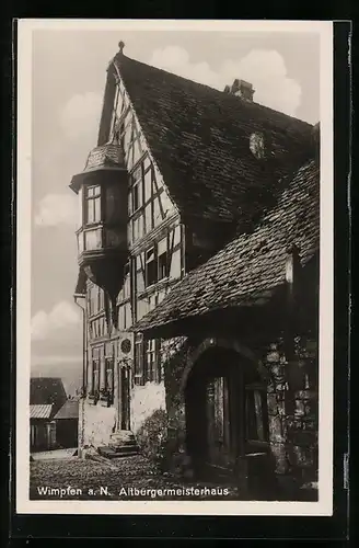 AK Bad Wimpfen, Altbürgermeisterhaus