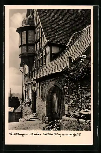 AK Bad Wimpfen a. Neckar, Blick auf Altbürgermeisterhaus