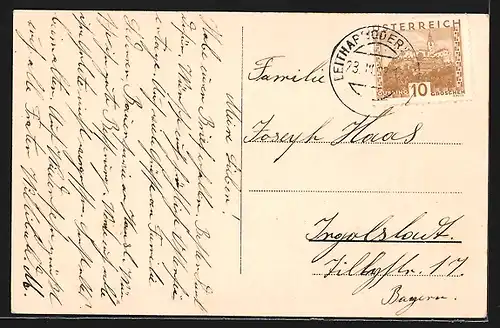 AK Maria-Loretto, Wallfahrtskirche, Innenansicht