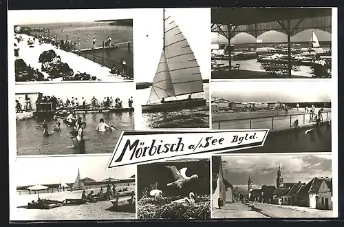 AK Mörbisch am See, Seepartie und Strassenpartie