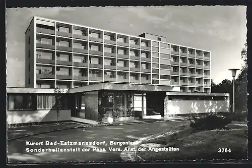 AK Bad-Tatzmannsdorf, Sonderheilanstalt der Pens. Vers. Anst. der Angestellten