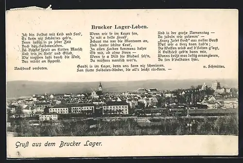 AK Bruck, Brucker Lager, Teilansicht