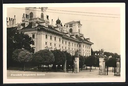 AK Eisenstadt, Blick zum Schloss