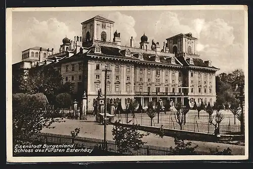 AK Eisenstadt, Schloss des Fürsten Esterházy