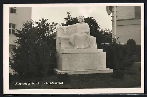 AK Eisenstadt, Lisztdenkmal