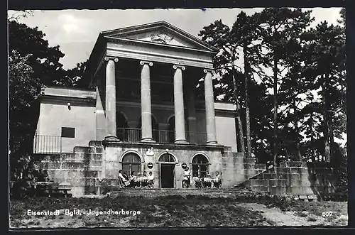 AK Eisenstadt, Jugendherberge mit Gästen