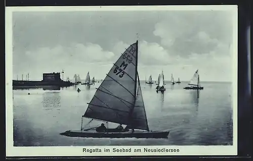 AK Neusiedl am See, Regatta im Seebad am Neusiedlersee