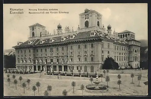 AK Eisenstadt, Residenzschloss des Fürsten Esterhazy