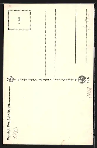 AK Naunhof Bez. Leipzig, Erholungsheim