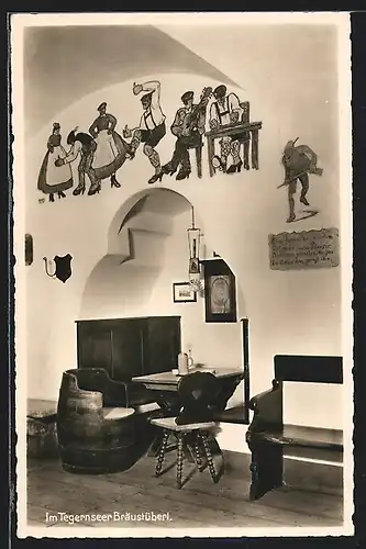 AK Tegernsee, Im Restaurant Tegernseer Bräustüberl