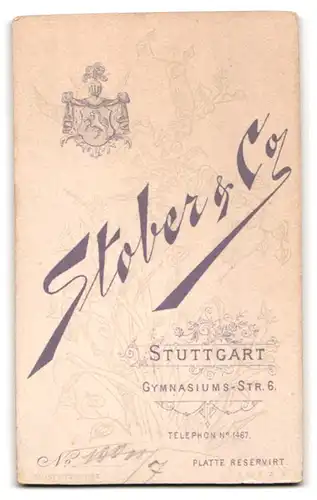 Fotografie Stober & Co., Stuttgart, Gymnasium-Str. 6, Junges gutaussehendes Mädchen mit Perlenkette im Seitenprofil