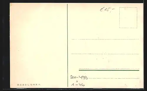 Künstler-AK Bruno Bürger & Ottillie Nr. 7017: Portrait Kaiser Wilhelm II., Reichsfahne