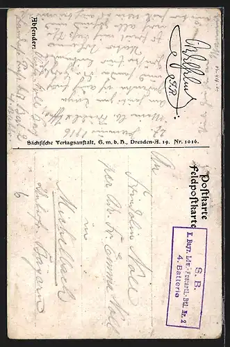 Künstler-AK Kaiser Wilhelm II. in seiner Uniform