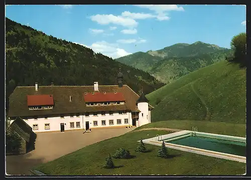 AK Untermünstertal /Schwarzwald, Dekan-Strohmeyer-Haus, Freizeitheim