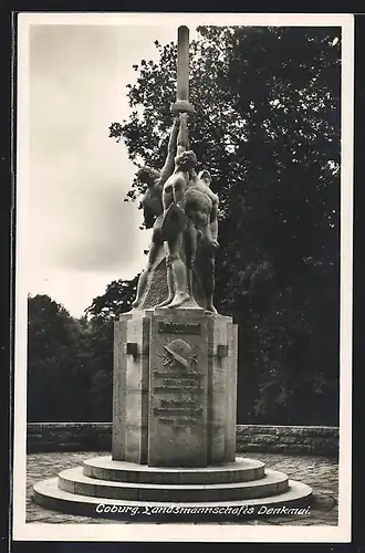 AK Coburg, Landsmannschafts-Denkmal