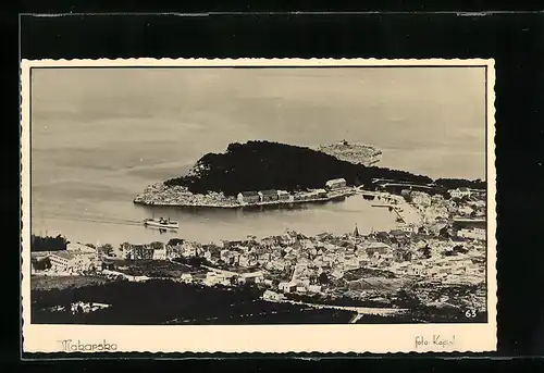 AK Makarska, Ortsansicht bei Tag