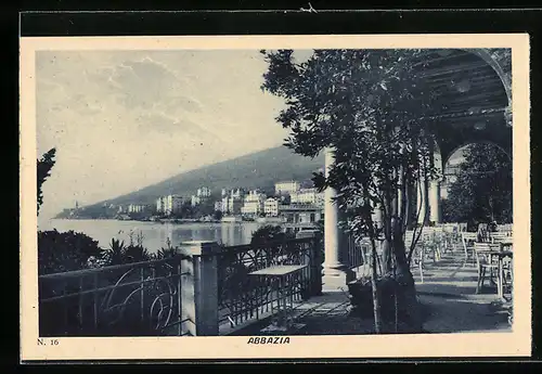 AK Abbazia, Ortsansicht