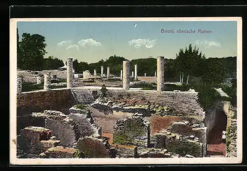 AK Brioni, Römische Ruinen