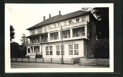 Foto-AK Kühlungsborn, Hotel-Pension Heideblume