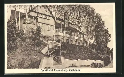 AK Zschopau / Sa., Sporthotel Finkenburg