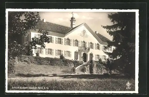 AK Schliengen, Hotel Schloss Bürgeln
